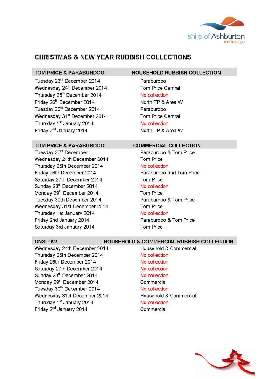 News Story Shire Office & Facility Closure over Christmas & New Year