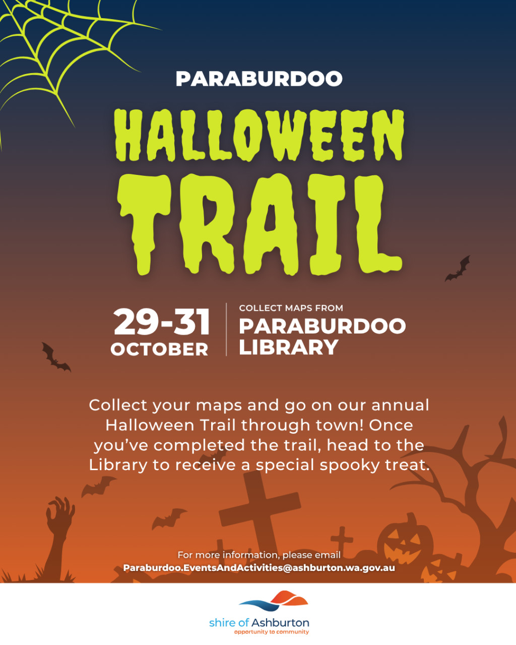 Paraburdoo Halloween Trail