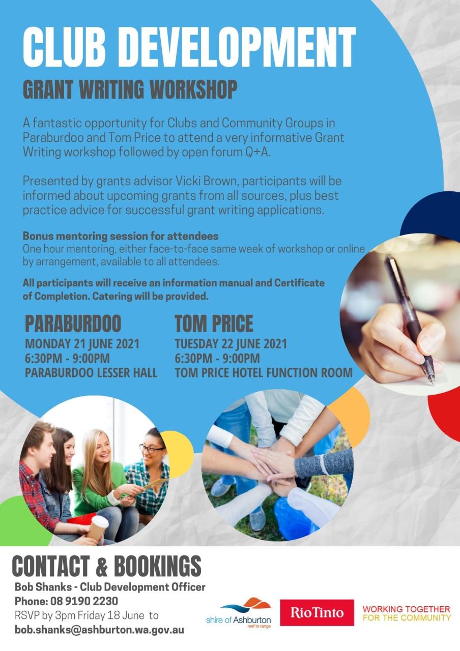 Grant Writing Workshop