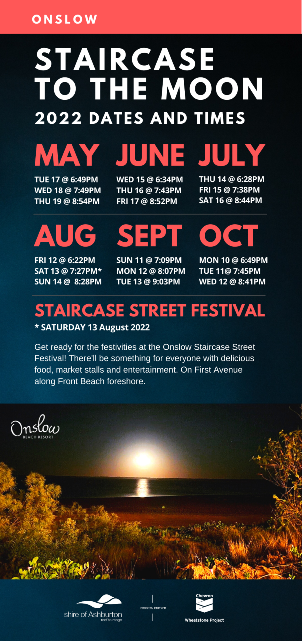 Onslow Staircase to the Moon