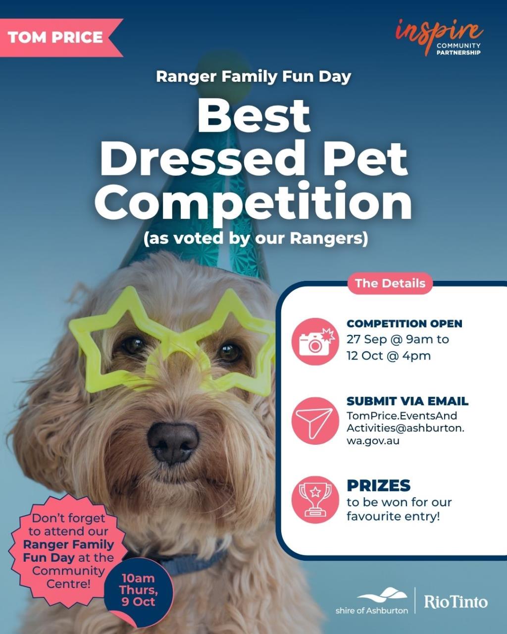 Tom Price's Best Dressed Pet Competition