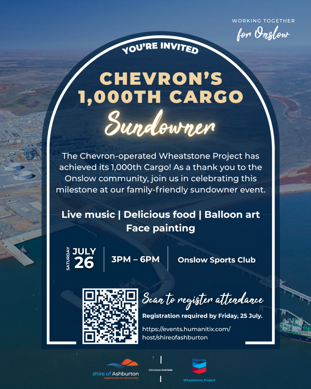 Chevron's 1,000th Cargo Sundowner