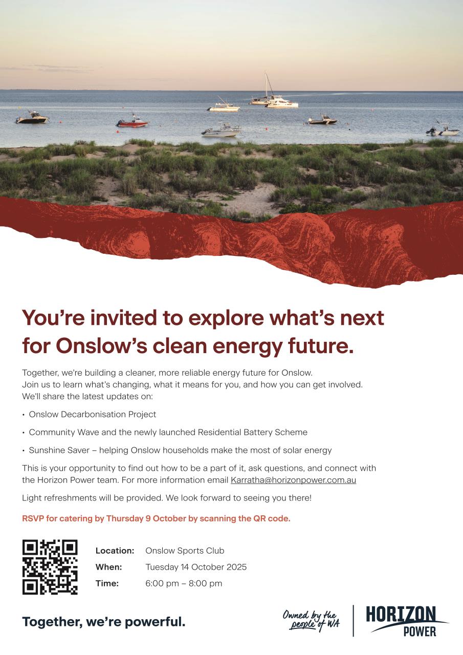 Horizon Power Onslow Clean Energy Future