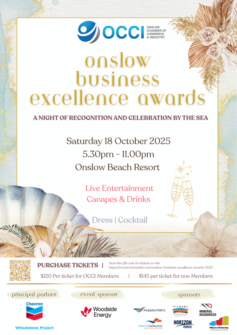 Onslow Business Excellence Awards - 2025