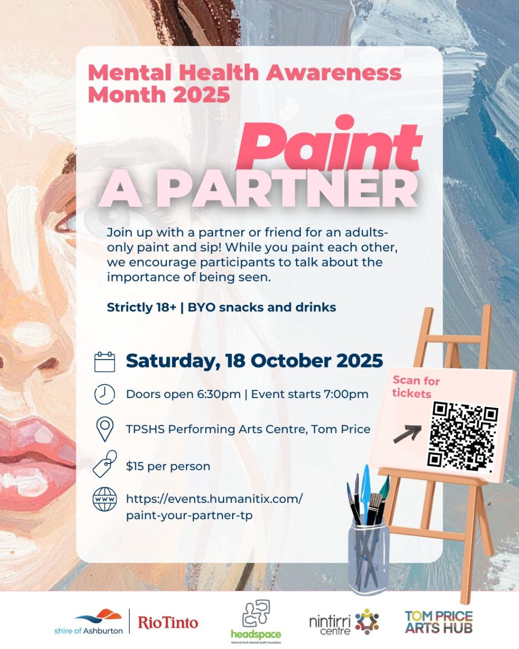 Tom Price Paint a Partner