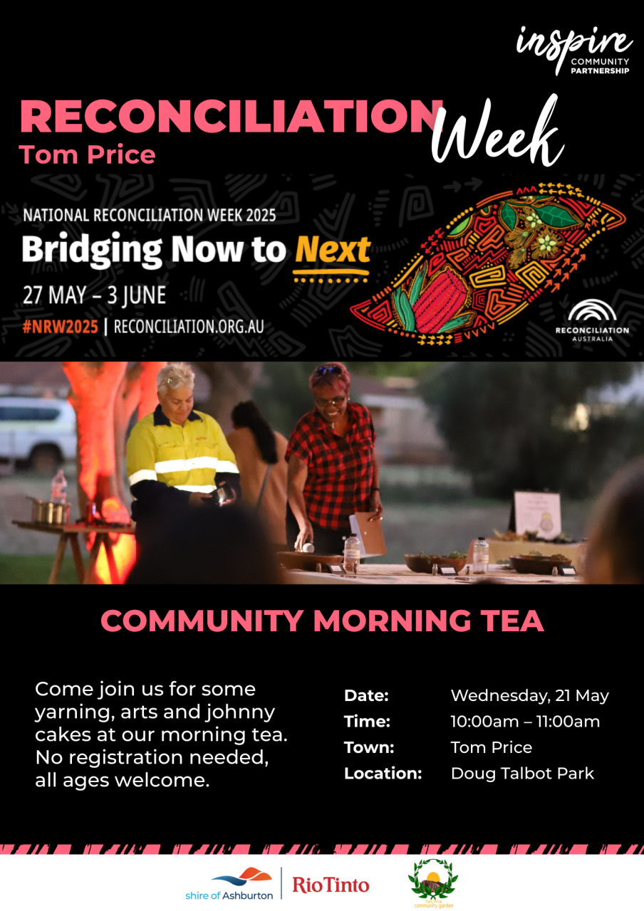 Tom Price Reconciliation Week - Community Morning Tea