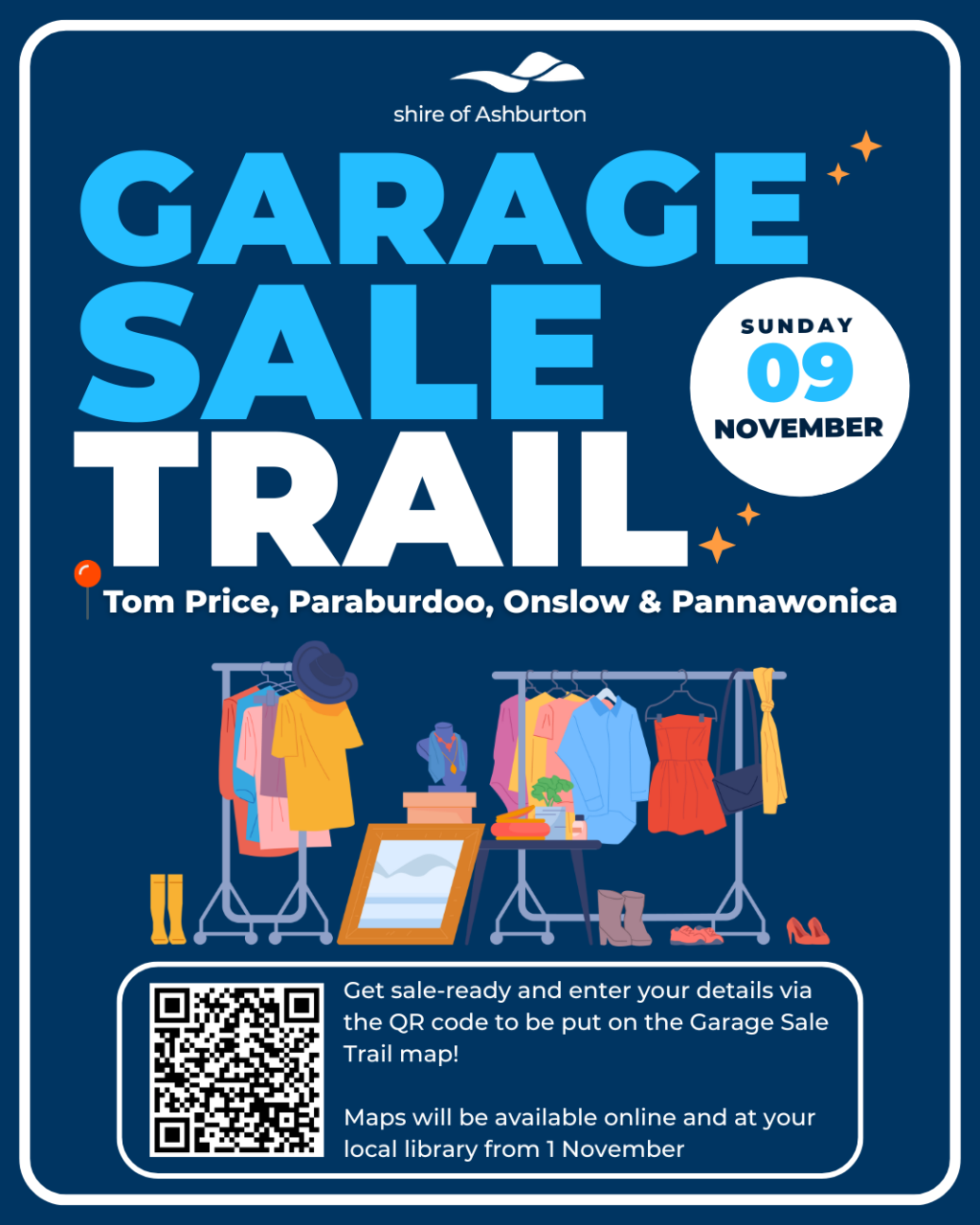 Tom Price Garage Sale Trail