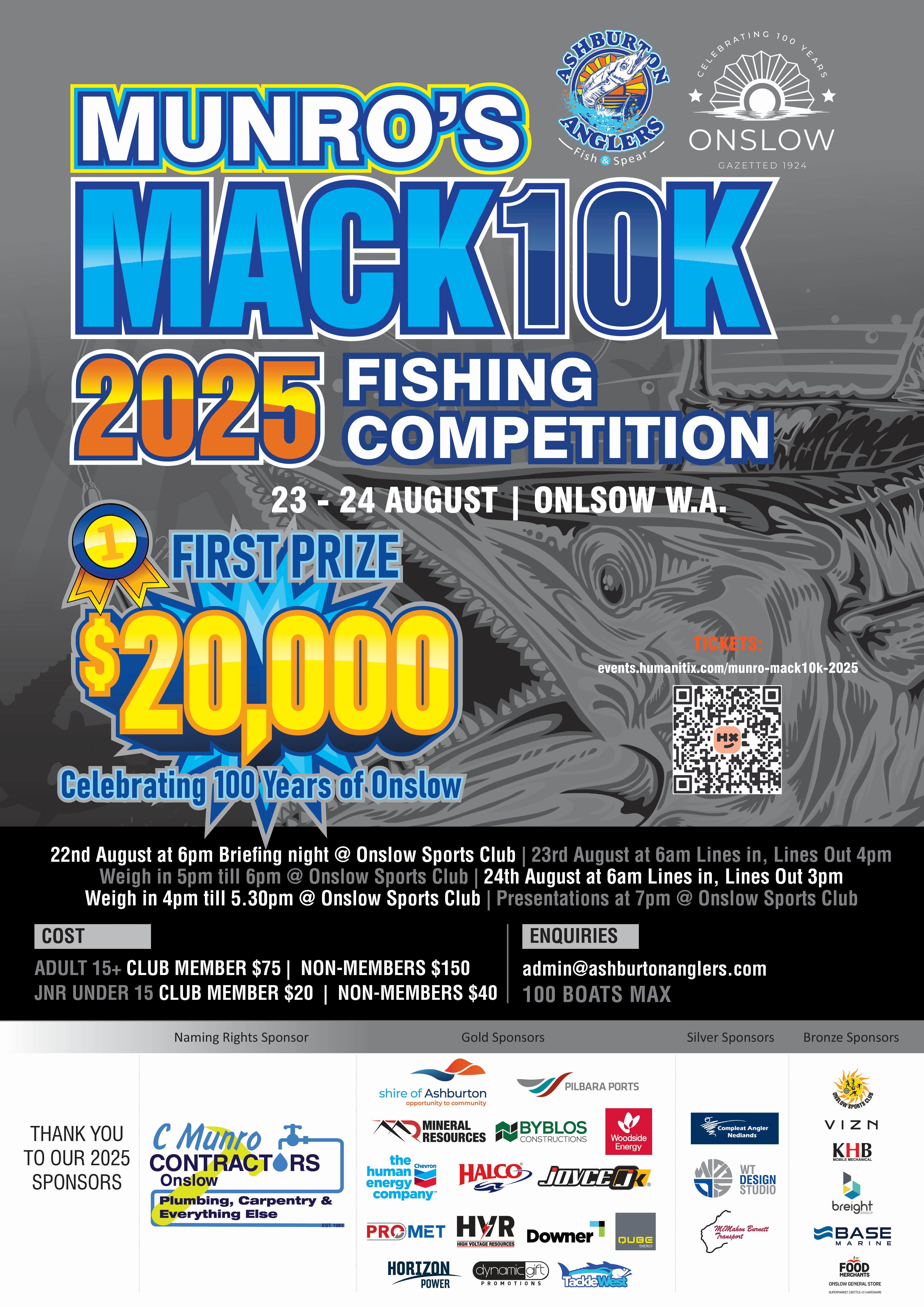 2025 Munro's Mack10 Fishing Competition