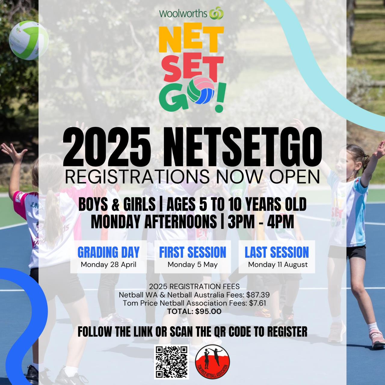 Tom Price Netball - Net Set Go