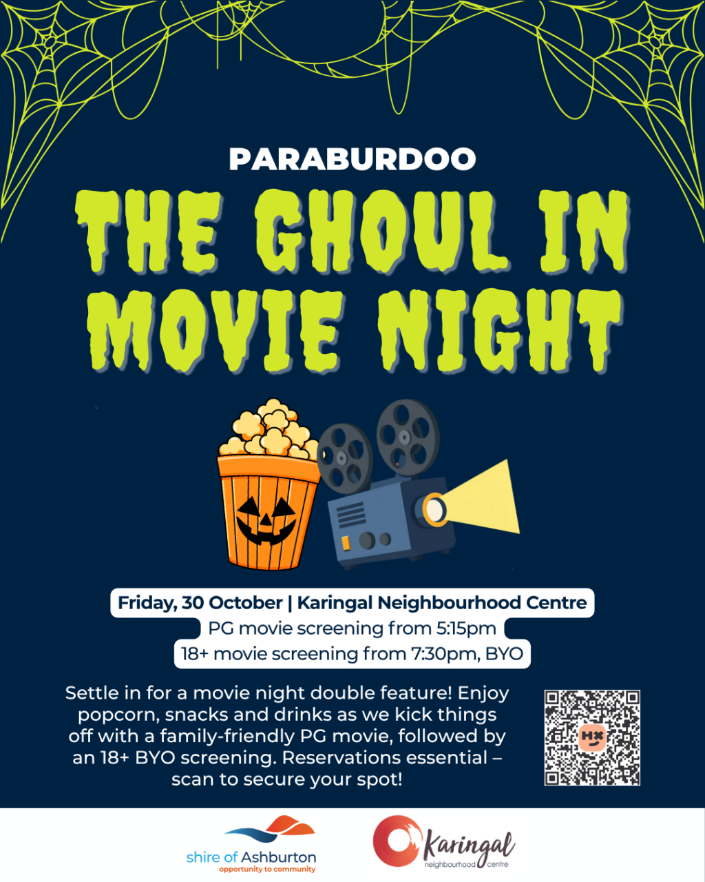 The Ghoul-In Movie Night