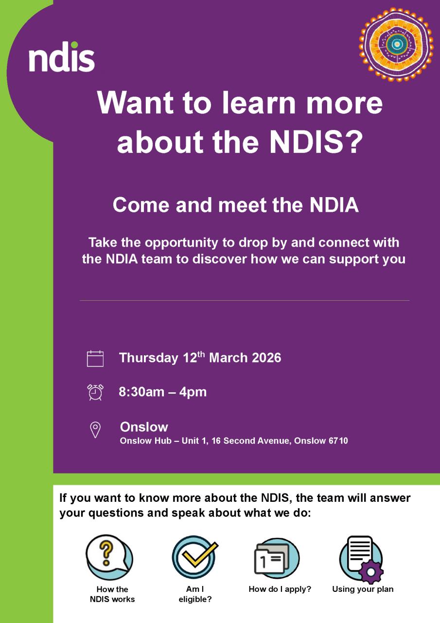 Meet the NDIS Team in Onslow