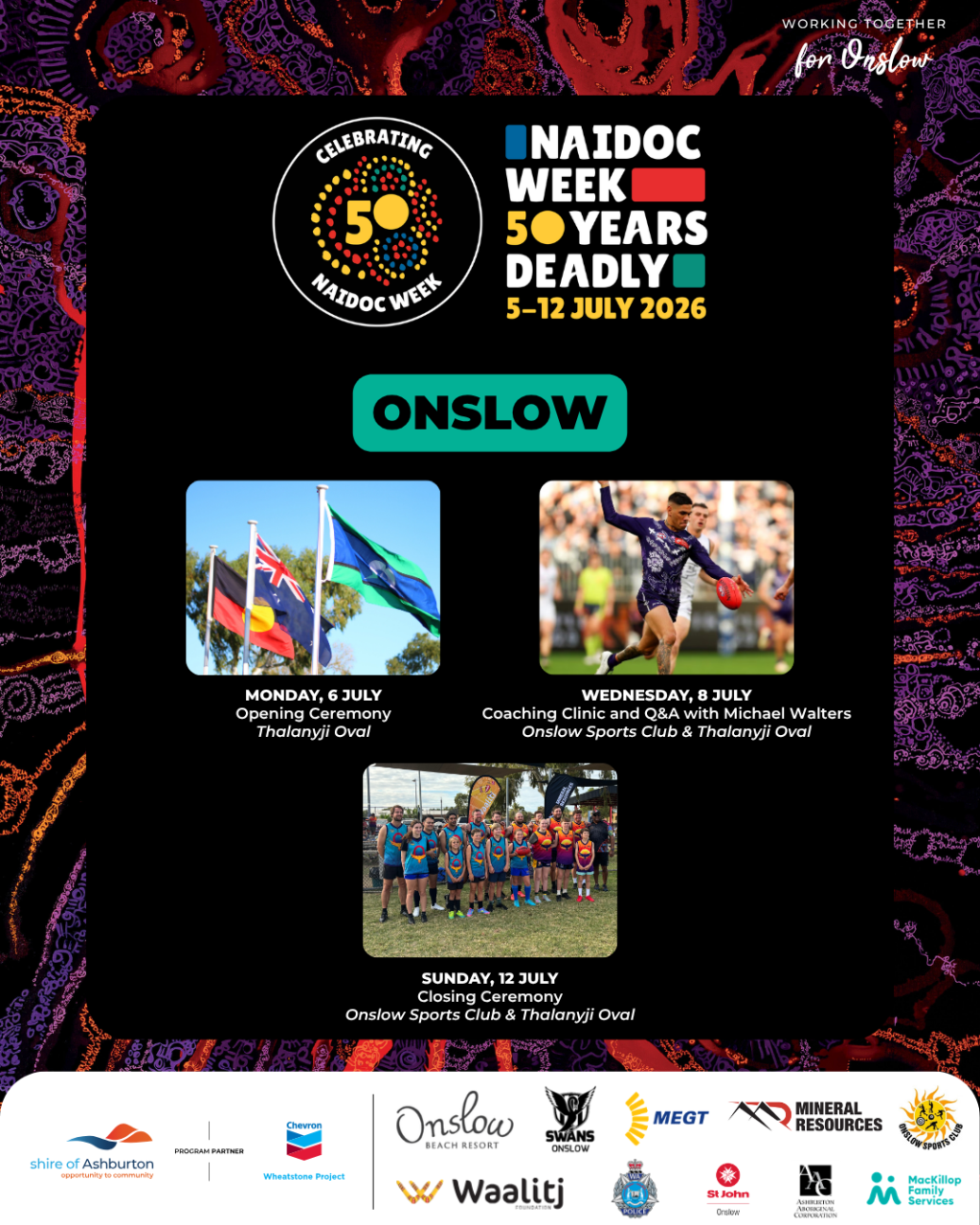 Onslow NAIDOC Week – Q&A with Michael Walters