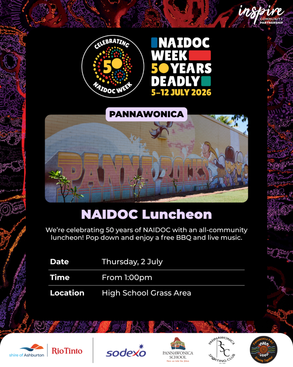 Pannawonica NAIDOC Week – NAIDOC Luncheon