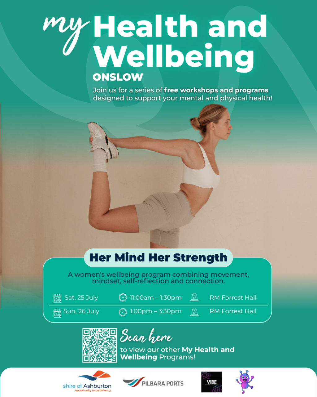 Onslow My Health and Wellbeing – Her Mind Her Strength