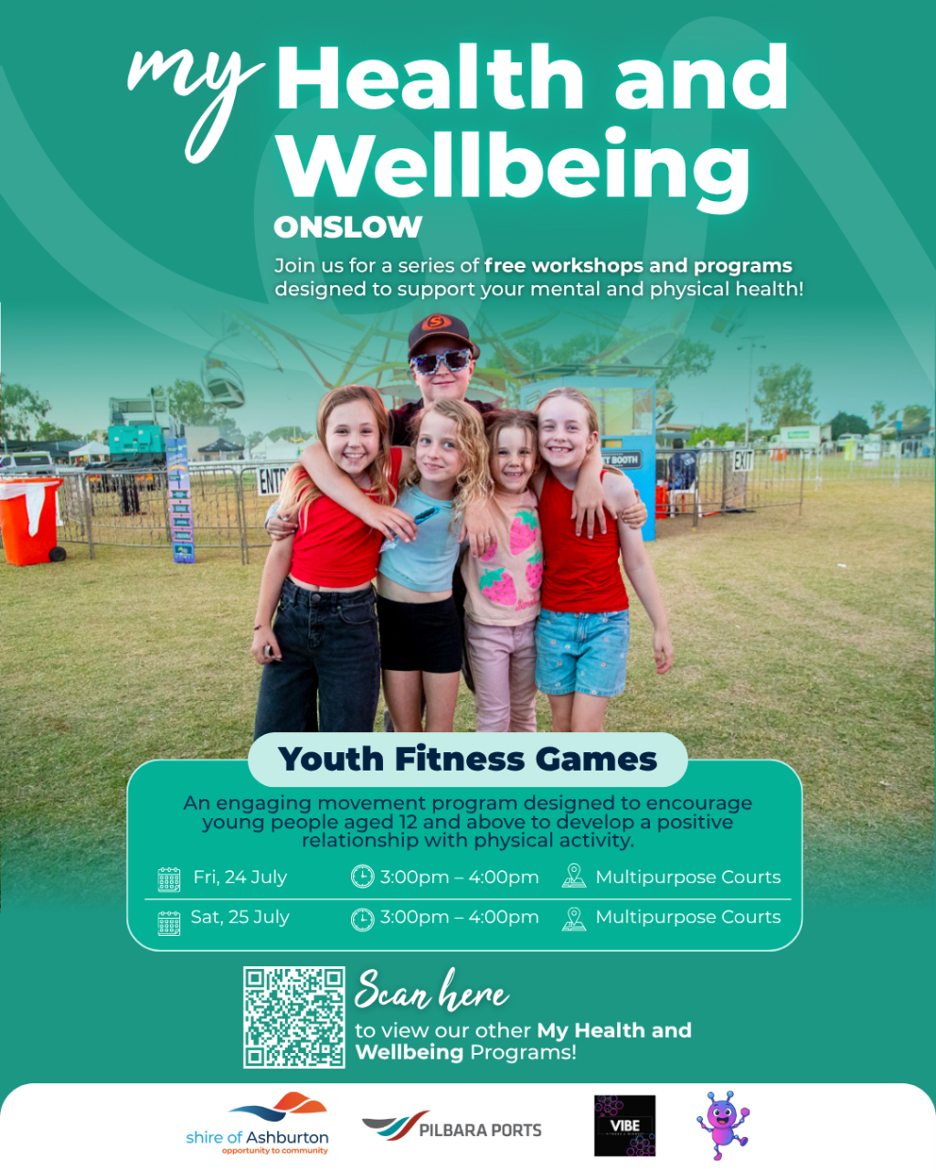 Onslow My Health and Wellbeing – Youth Fitness Games