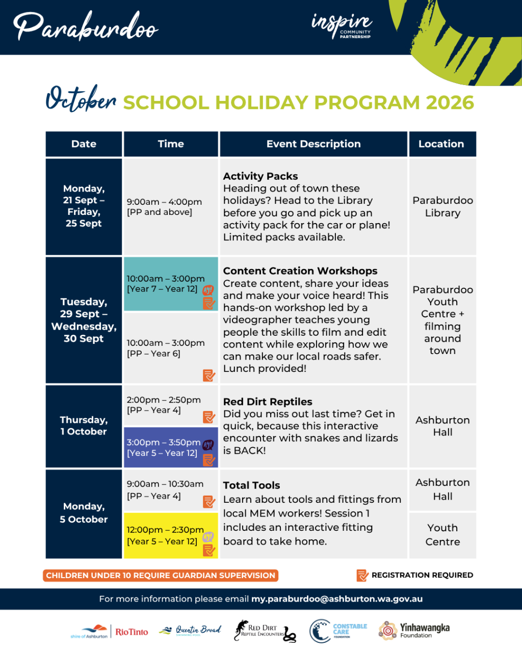Activity Packs