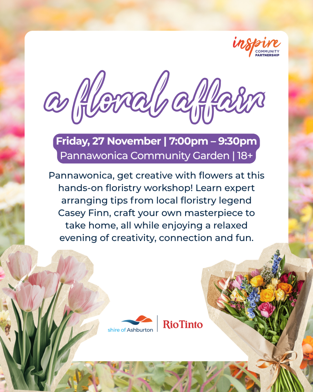 A Floral Affair » Shire of Ashburton