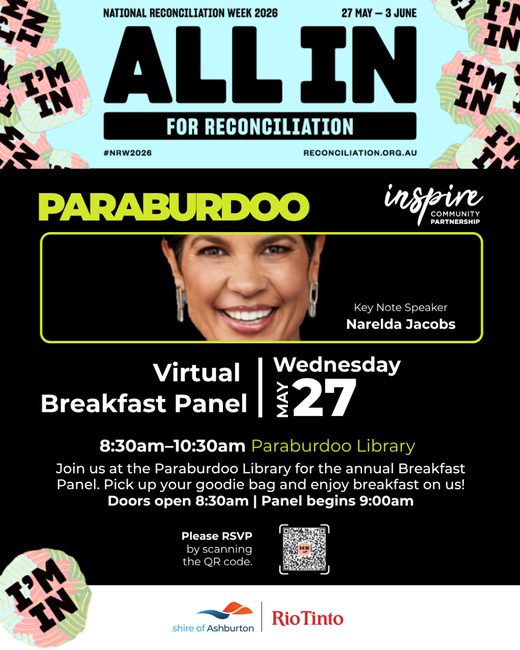 Paraburdoo Reconciliation Week Virtual Panel Breakfast