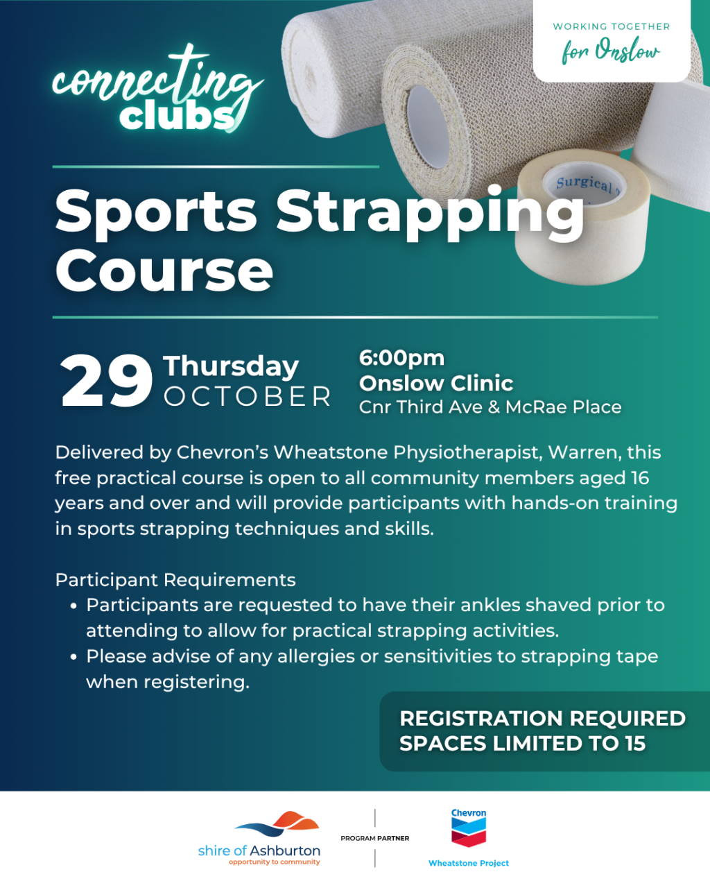 Sports Strapping Course