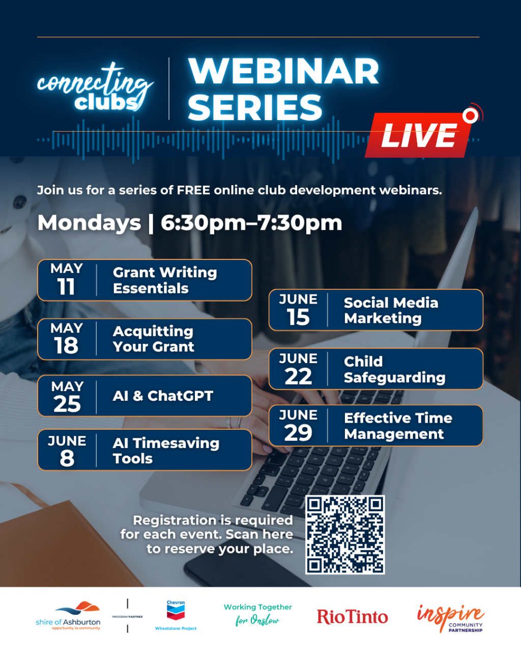 Connecting Clubs Webinar Series Q2 2026