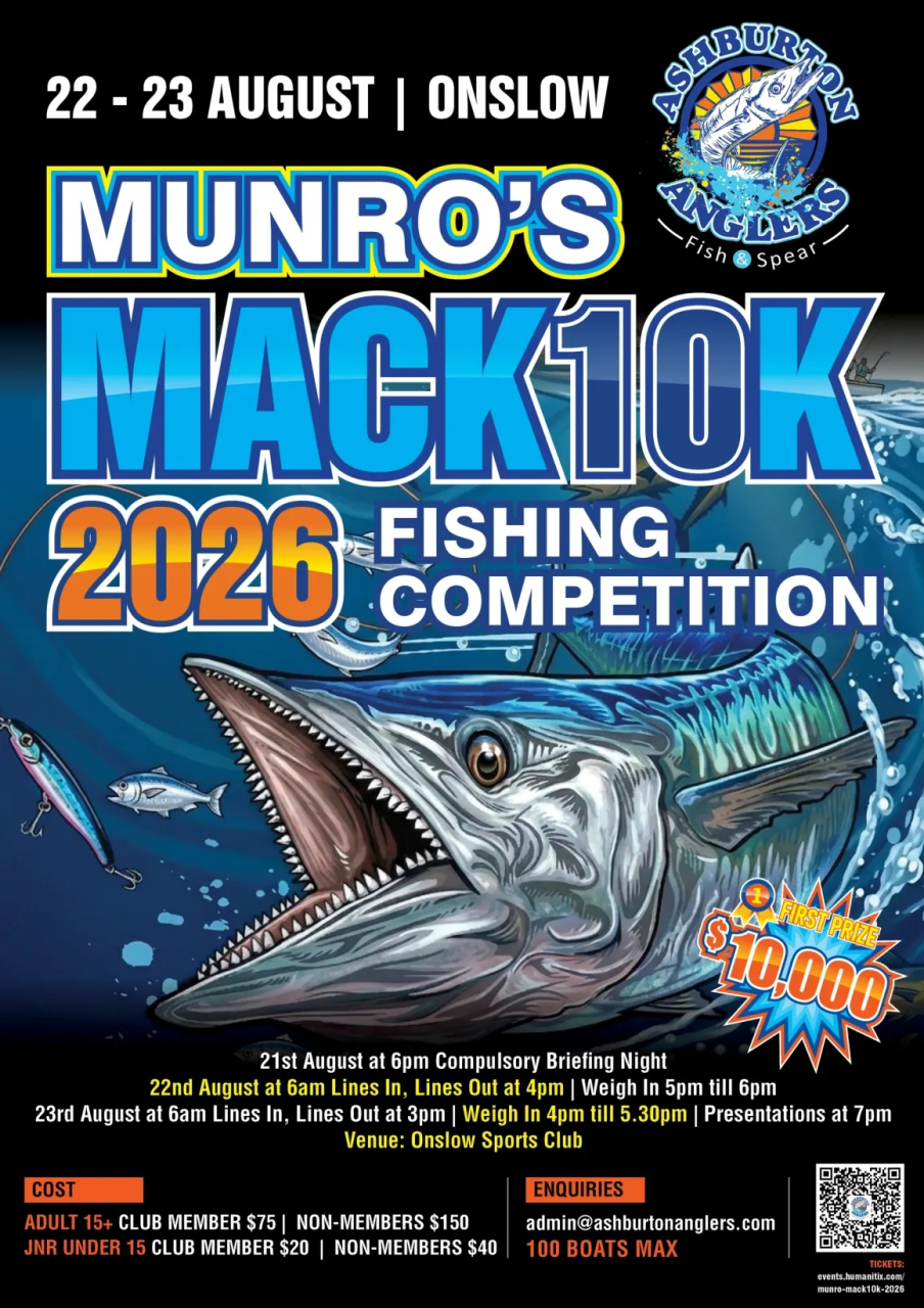 2026 Munro's Mack10 Fishing Competition