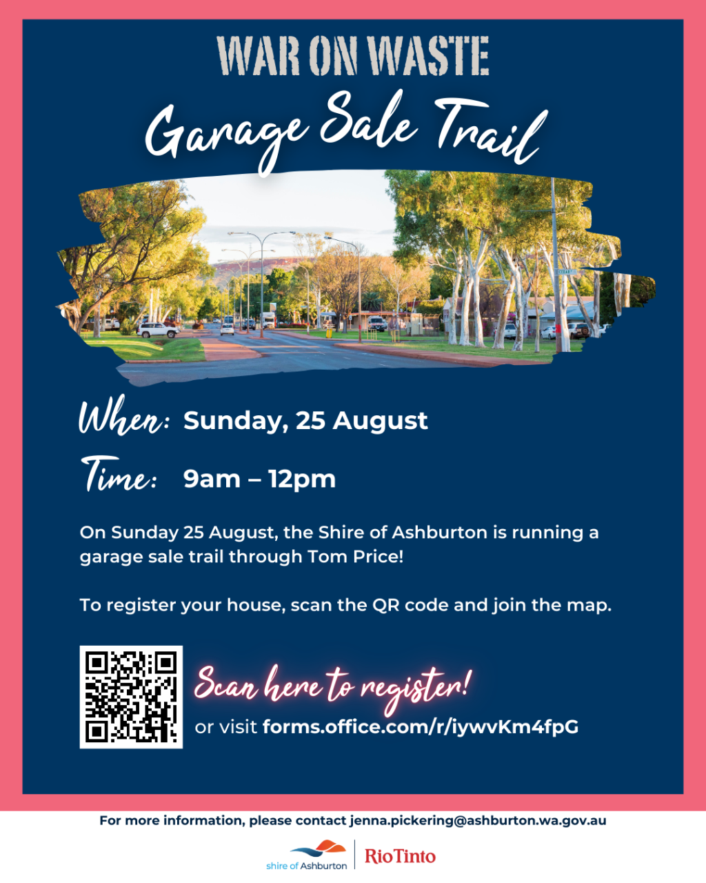 Tom Price War On Waste Garage Sale Trail