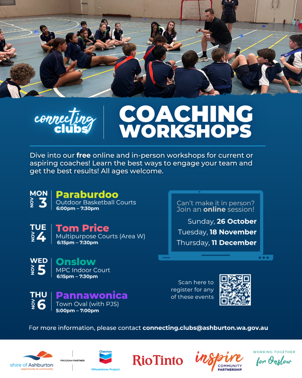 Pannawonica Coaching Workshop