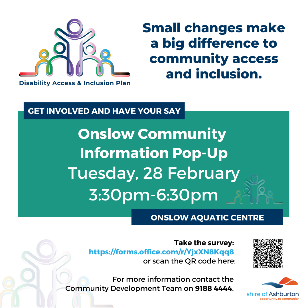 Onslow Access and Inclusion Community Pop Up
