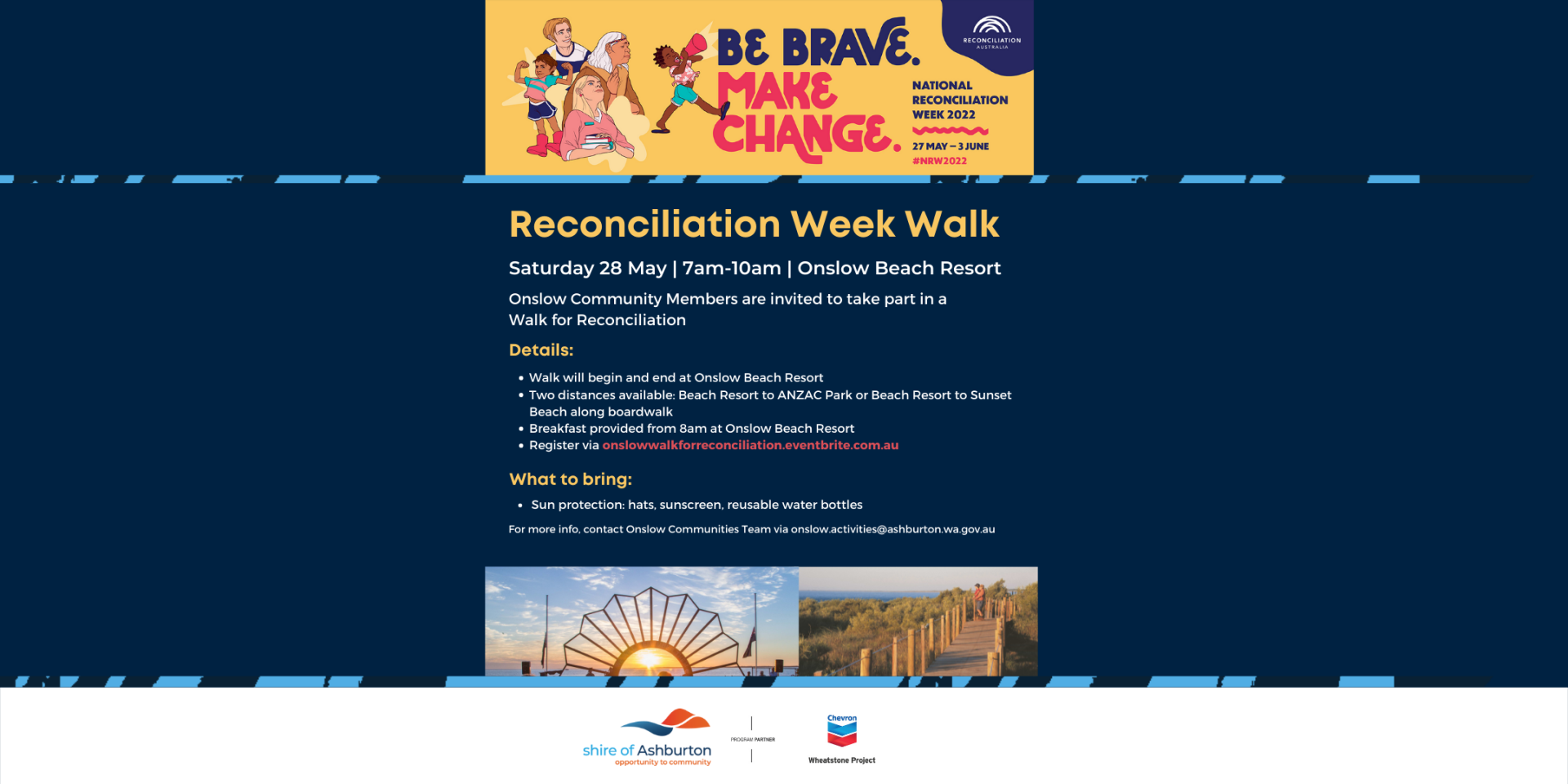 Reconciliation Week Walk - Onslow