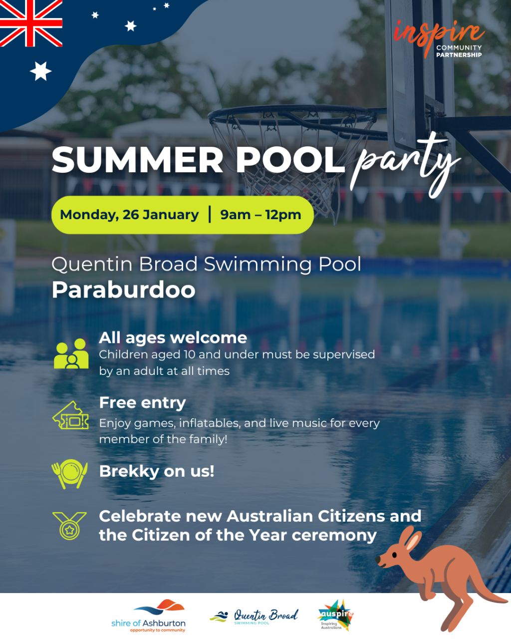 Paraburdoo Summer Pool Party