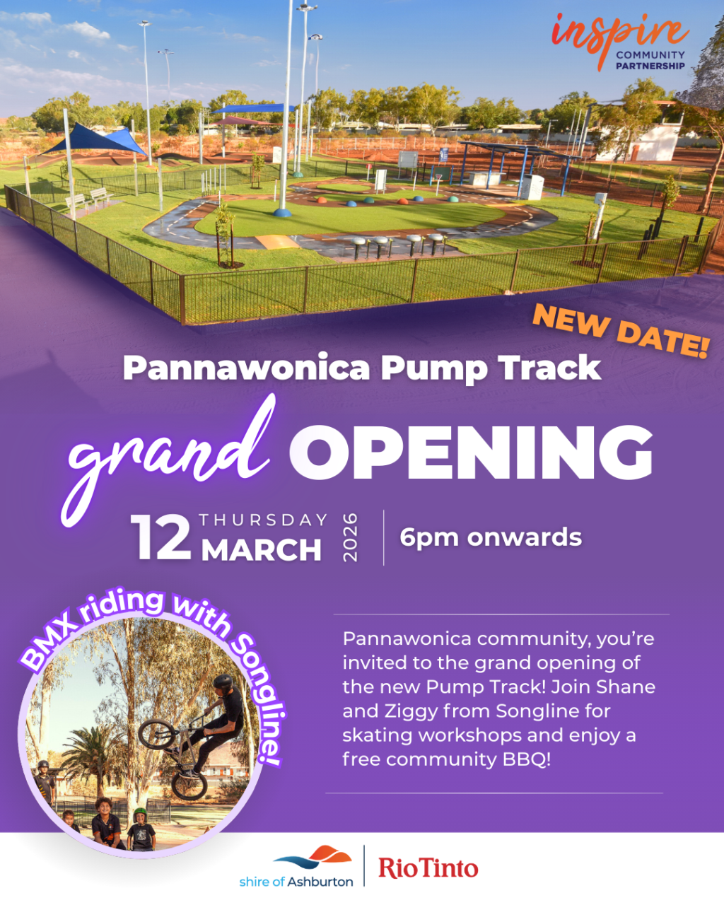 Pannawonica Pump Track Grand Opening