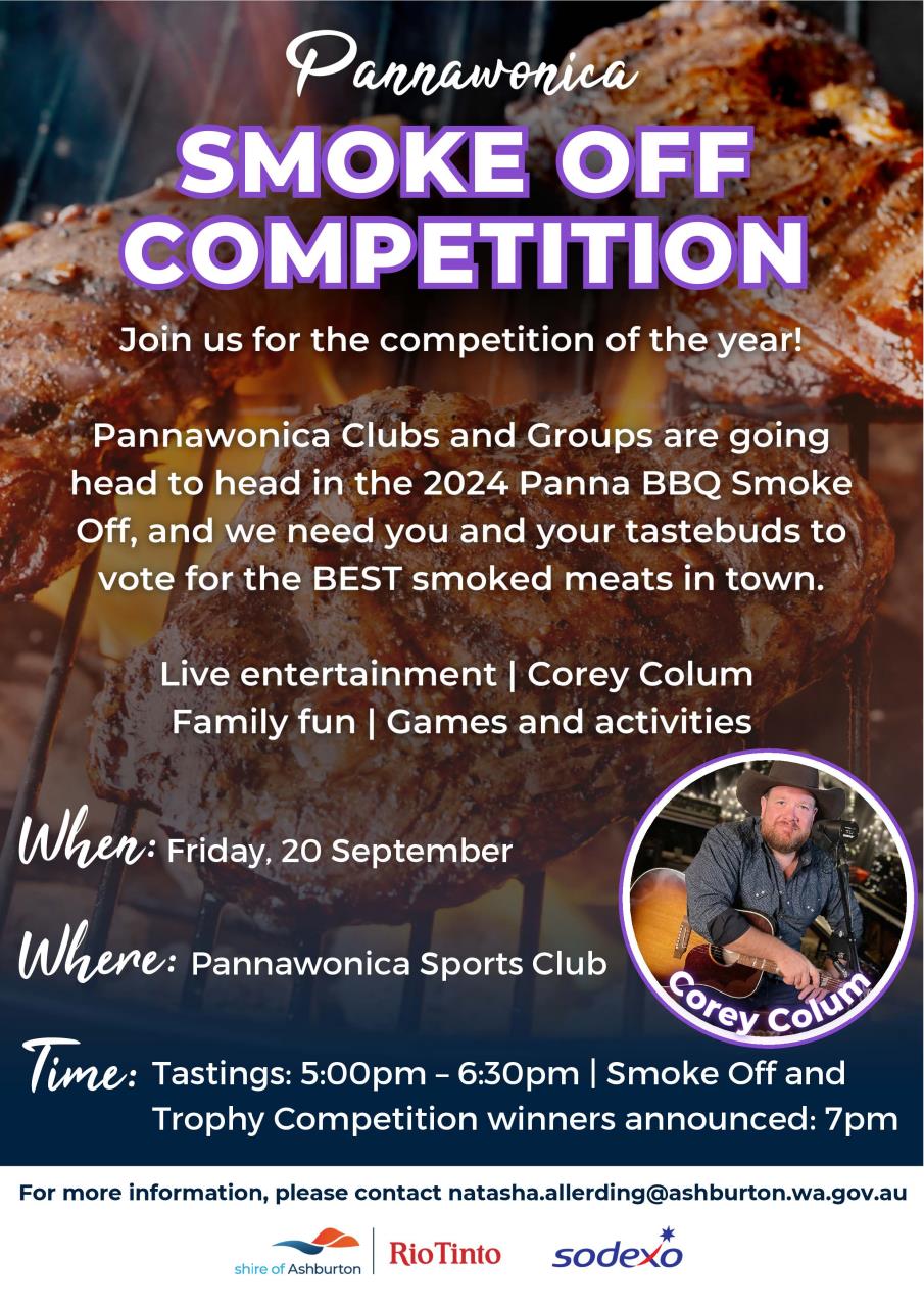 Pannawonica BBQ Smoke Off Competition