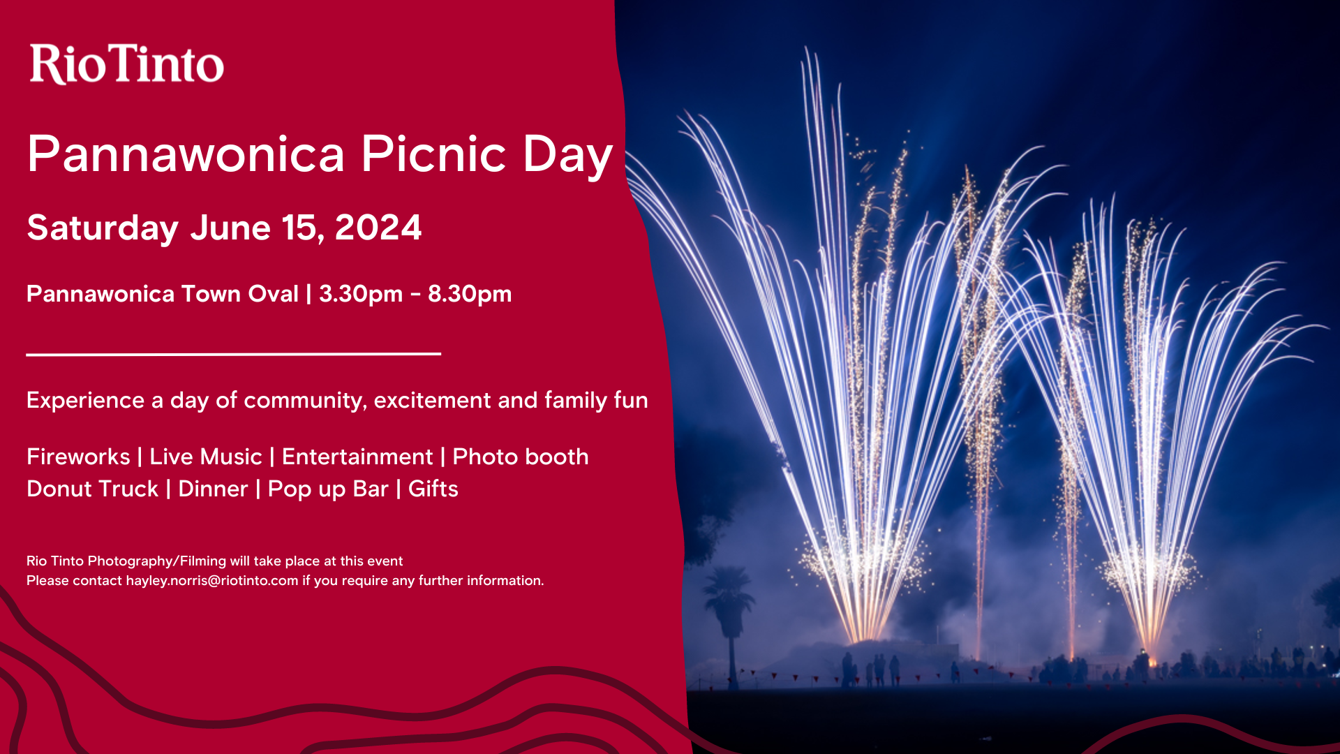 Pannawonica Picnic Day 2024