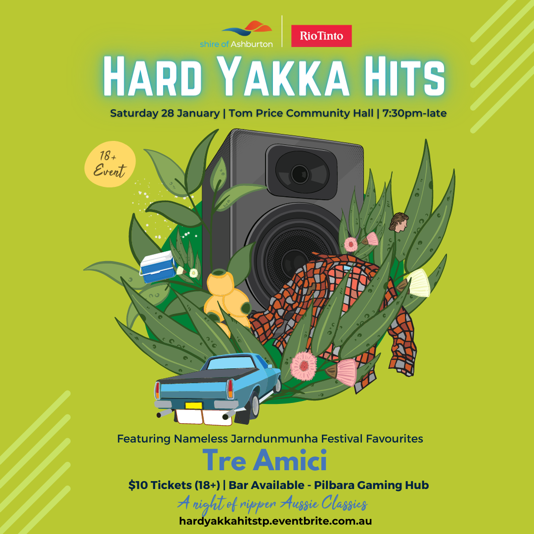 Hard Yakka Hits - a night of Aussie Classics (18+)