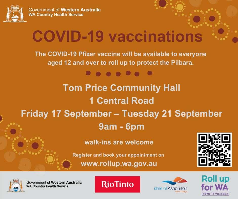 Tom Price Community Vaccination Clinic