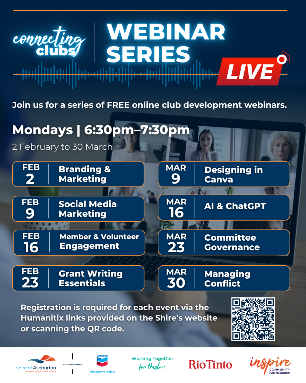 Connecting Clubs Webinar Series Q1 2026