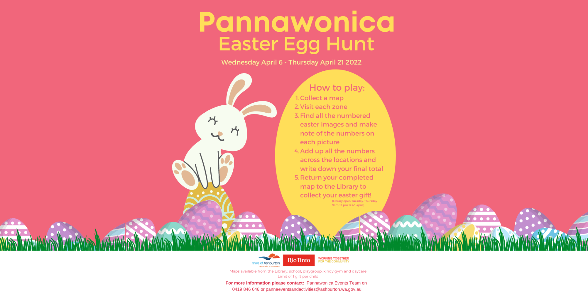 Pannawonica Easter Egg Hunt