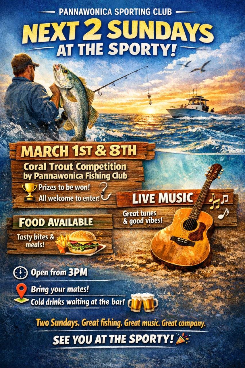 Pannawonica Fishing Club Coral Trout Competition