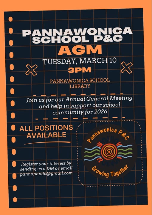 Pannawonica School P&C AGM