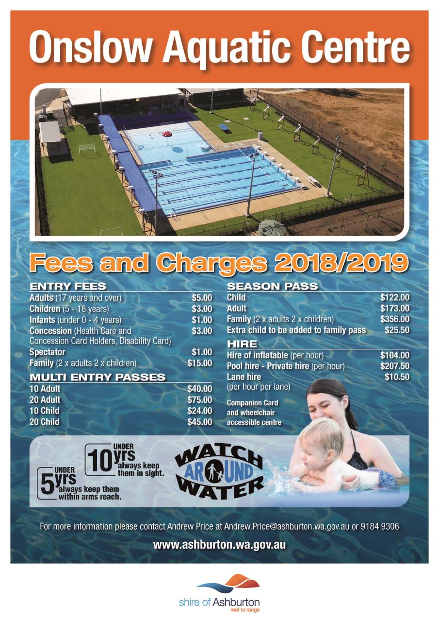 Swim Season in Ashburton Onslow