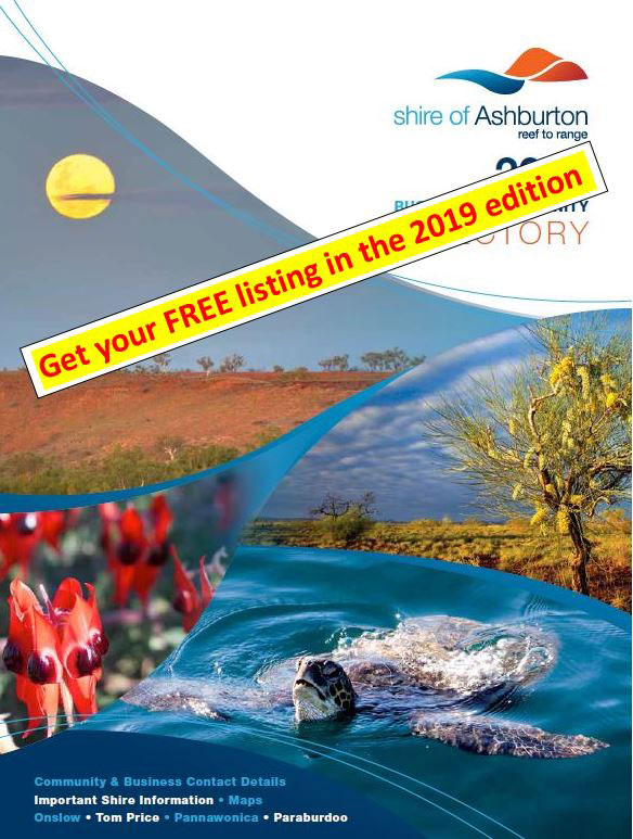FREE listings in the 2019 Shire Directory
