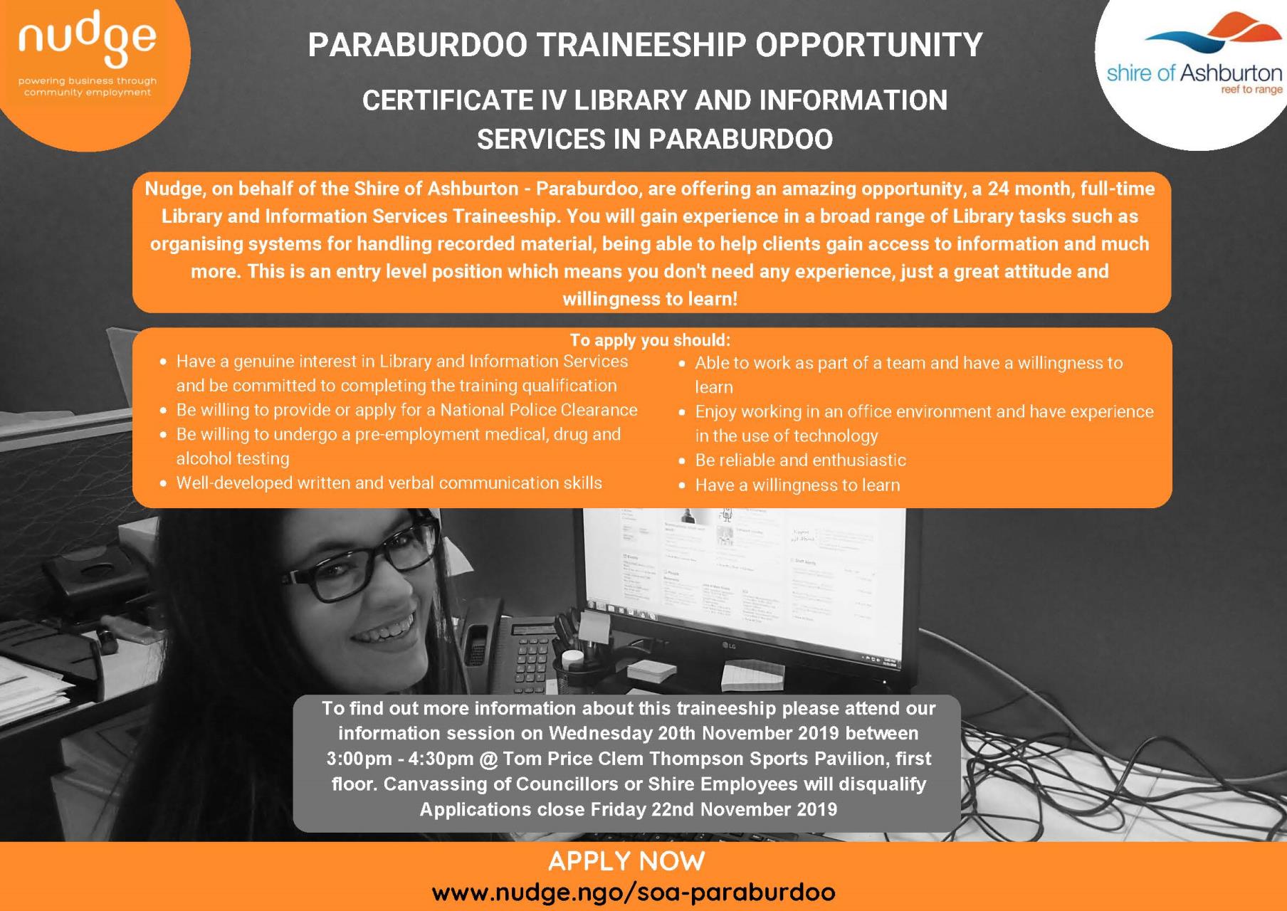 Paraburdoo traineeships