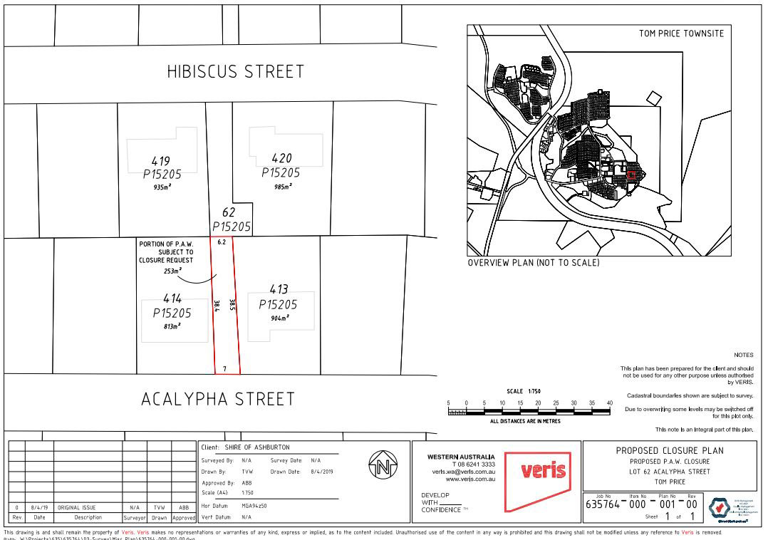 Closure of Pedestrian Access Way