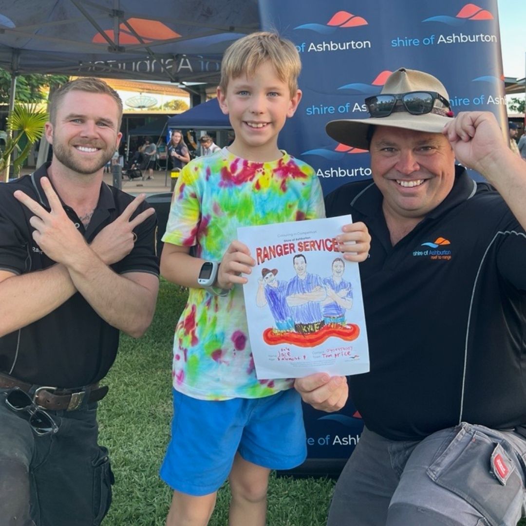 Tom Price Ranger Colouring in Competition