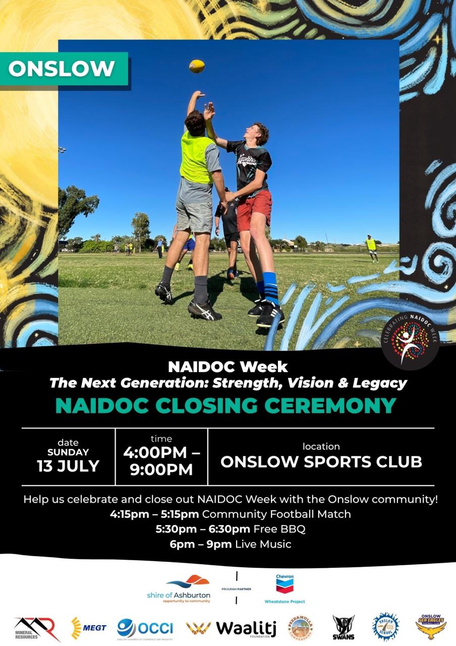Onslow NAIDOC Week - Closing Ceremony