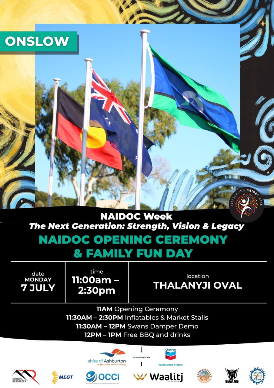 Onslow NAIDOC Week - Opening Ceremony & Family Fun Day