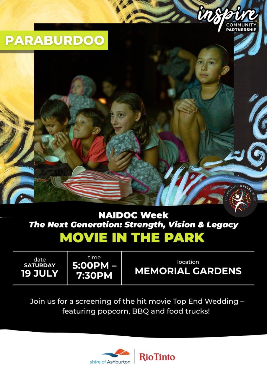 Paraburdoo NAIDOC Week - Movie in the Park