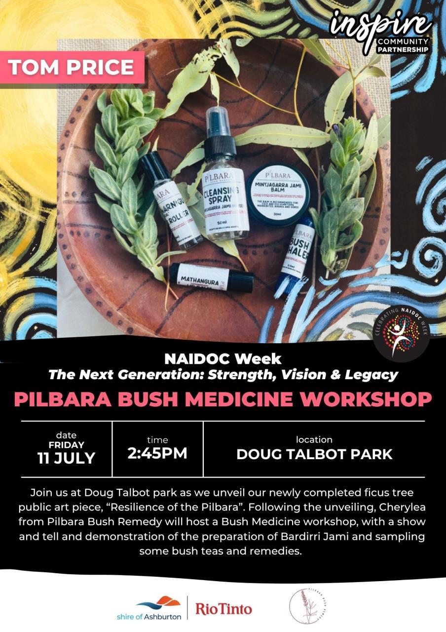 Tom Price NAIDOC Week - Pilbara Bush Medicine Workshop