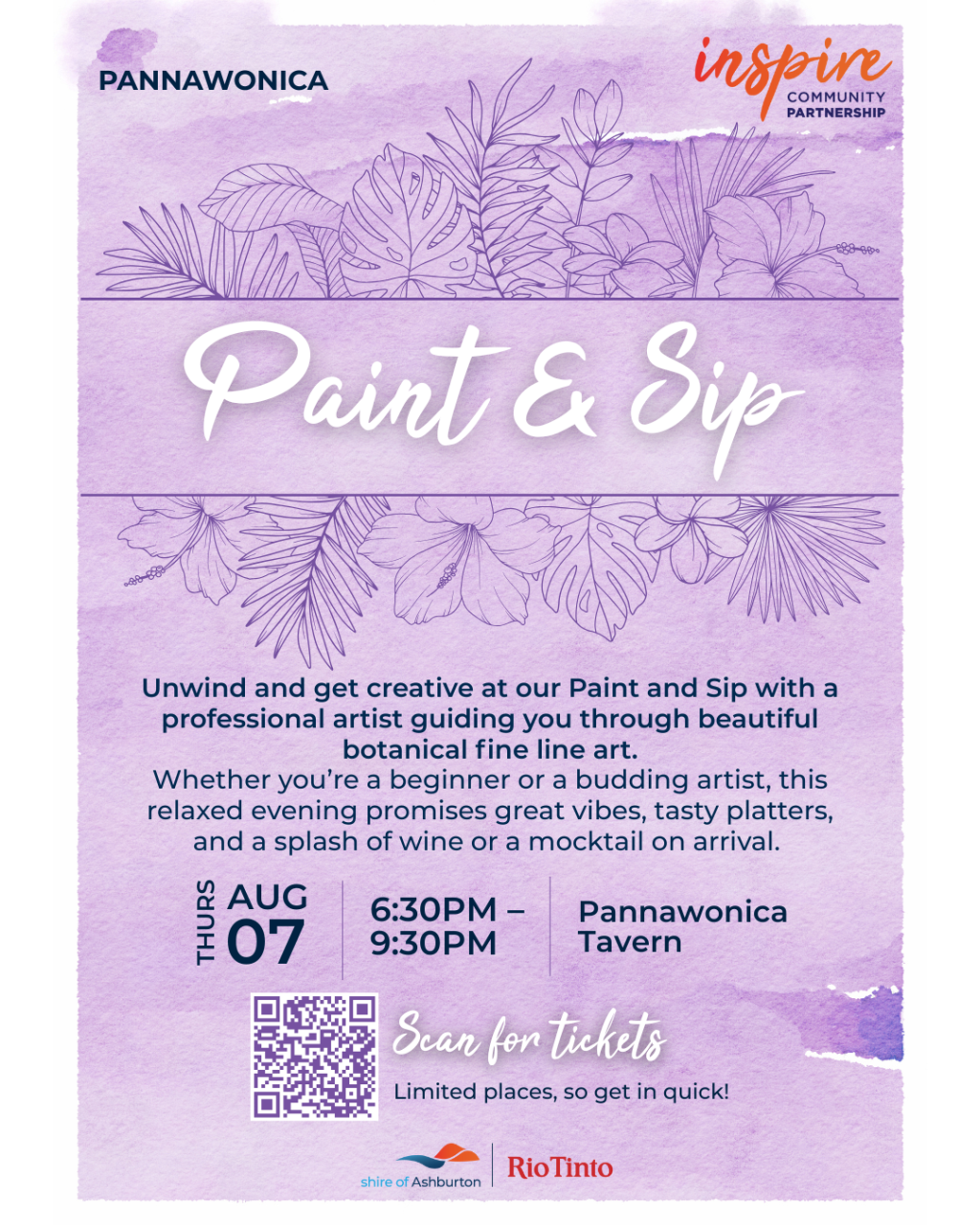 Pannawonica Paint & Sip