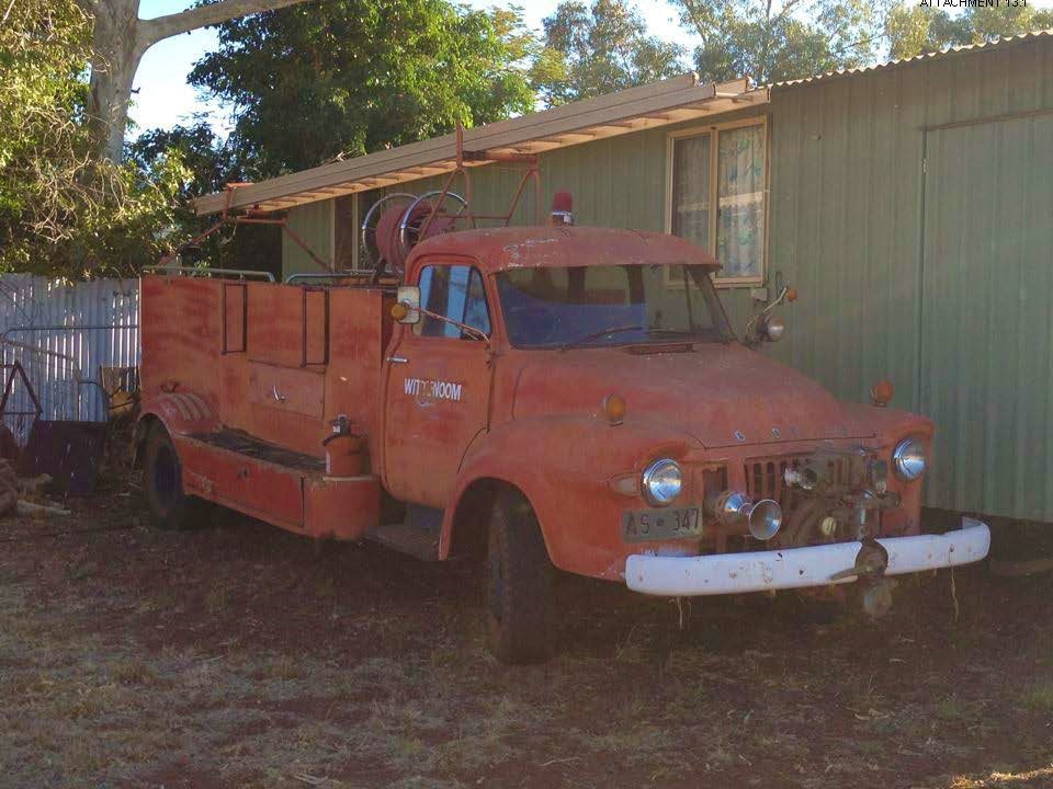 Shire of Ashburton to restore historic Bedford Fire Truck